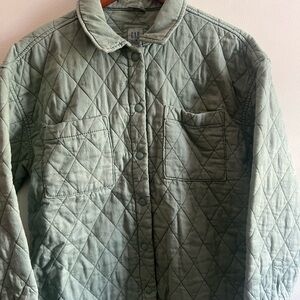 GAP kids, Quilted Green Jacket